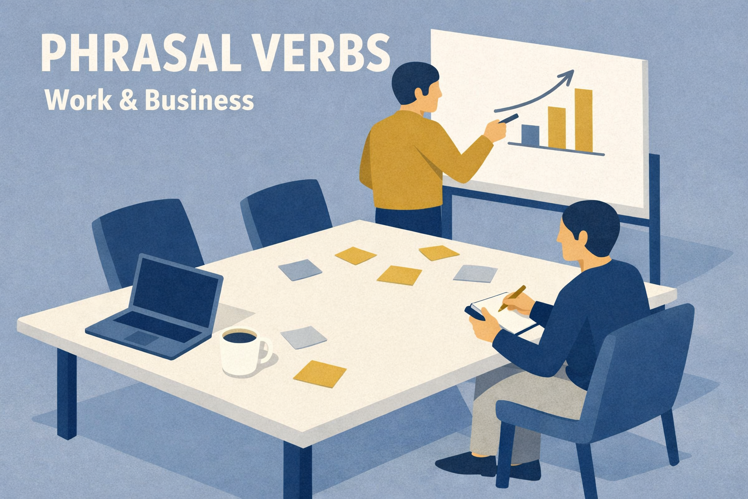 Phrasal Verbs: Work & Business – B2 Vocabulary Exercises